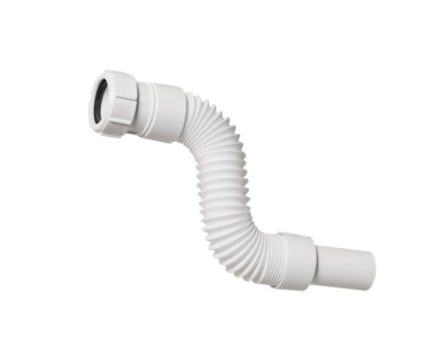 Труба гофрированная раздвижная (L207-300мм, D40мм); вход компрессионный Ду=32мм, выход Дн=32мм