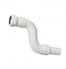 Труба гофрированная раздвижная (L274-500мм, D40мм); вход компрессионный Ду=32мм, выход Дн=32мм