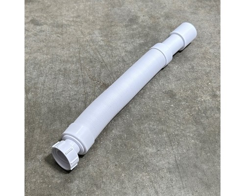 Труба гофрированная L=460-1000 мм, 50 мм, вход 1 1/4, выход 40/50 мм