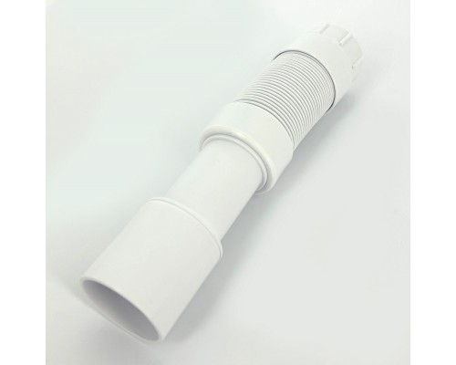 Труба гофрированная L=255-300 мм, 50 мм, вход 1 1/4, выход 40/50 мм