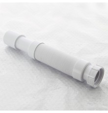 Труба гофрированная L=290-500 х 50 мм, вход 1 1/2, выход 40/50 мм