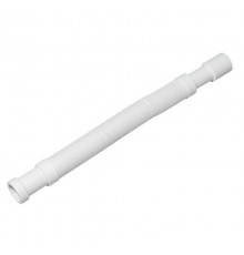 Труба гофрированная раздвижная (L550-1500мм, D50мм); вход раструбный Ду=40мм, выход Дн=40/50мм