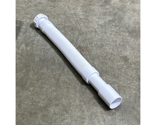 Труба гофрированная L=400-1000 мм, вход 1 1/4, выход 32/40 мм