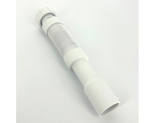 Труба гофрированная L=250-450 мм, вход 1 1/4, выход 32/40 мм