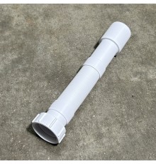 Труба гофрированная L=250-450 мм, вход 1 1/2, выход 40/50 мм