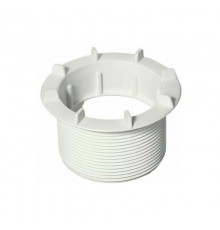 Выпуск (H61мм, D110мм) без перелива/решётки/пробки; цвет-белый. Для изделий серии MRS4!