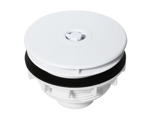 Выпуск (H62мм, D113мм сливная решётка/грибок-дизайн Мерседес) с фильтрующей сеткой и контргайкой;