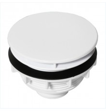 Выпуск (H62мм, D113мм сливная решётка/грибок) с фильтрующей сеткой и контргайкой; выход 1 1/2«пап