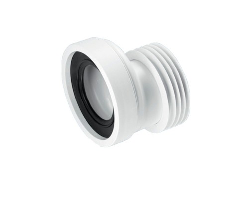 Фановая труба (L95мм) с 15мм смещением; вход Ду=97-107мм, выход манжета Дн=110мм