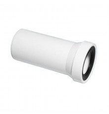 Труба фановая L=260 мм, вход 97-107 мм, выход 110 мм