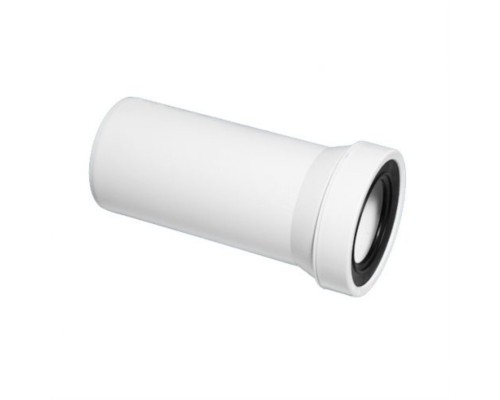 Труба фановая L=260 мм, вход 97-107 мм, выход 110 мм