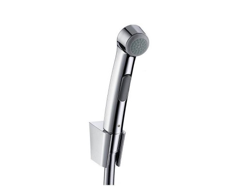 Гигиенический душ HansGrohe HG 1jet с держателем и шлангом 160 см устойчивым к давлению хром