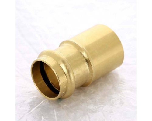 Вставка пресс бронза Sanpress Inox VIEGA 35х28