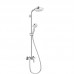Душевая система HansGrohe HG Crometta Showerpipe 160 1jet белый/хром