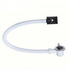 Слив-перелив размораживатель горизонтальный для мойки под прямоугольное отверстие перелива (L685мм