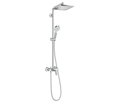 Душевая система HansGrohe HG Crometta Е 240 1jet Showerpipe с термостатом хром