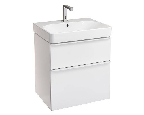 Комплект тройка Geberit Smyle 75 см белый: 500.249.01.1 + 500.353.00.1 + 500.205.00.1
