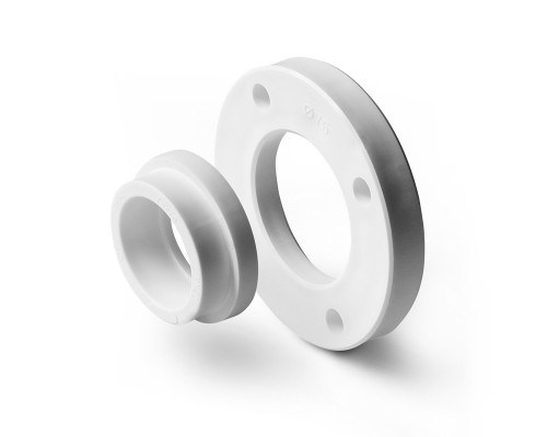 PP-R Комплект бурт и фланец EN 1092 Белый  50