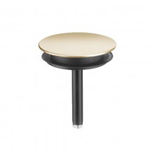 Пробка-грибок (D50мм латунь) для автосливов серии MRB2; цвет-золото