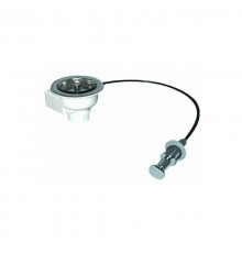 Выпуск для мойки (D113мм нержавейка сливная решётка, нажимное управление) со съёмной фильтрующей реш