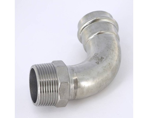 Угол Н-пресс IBP 35 х 1/2" нержавеющая сталь