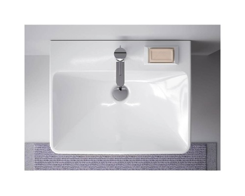 Комплект тройка Geberit Smyle 75 см белый: 500.249.01.1 + 500.353.00.1 + 500.205.00.1