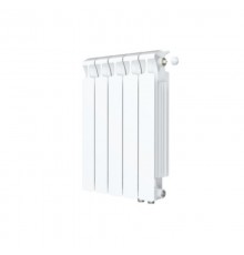 Радиатор биметаллический Rifar Monolit 500/100 6 секций нижнее правое подключение (арт. RM50006НП)