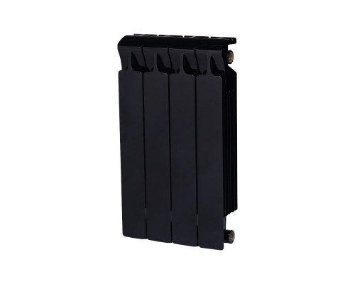 Биметаллический радиатор Rifar Monolit 500/100/10 секций (боковое подключение, цвет антрацит)