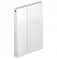 Биметаллический радиатор Rifar SUPReMO 800/90/9 секций (нижнее правое подключение, цвет белый глянце