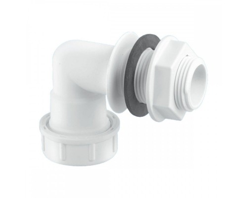 Отвод на 90° переходный компрессионный с контргайкой и прокладкой Ду=19-23ммх3/4«папа»