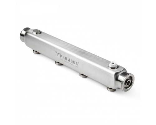 Коллектор 1 1/4 x 3/4 с межосевым расстоянием 100 мм 4 выхода