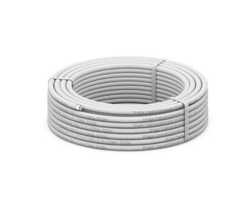 Труба гофр. 20 х 0.3 отожж. в белой оболочке (бухта 30 м) Stahlmann