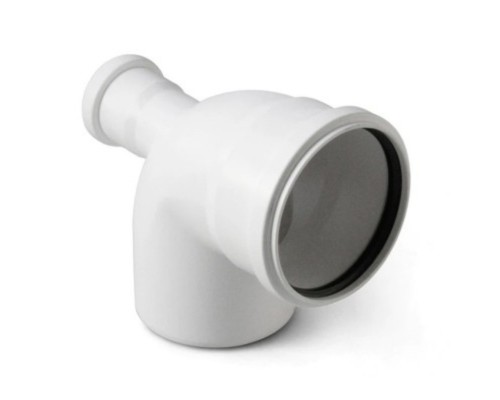 Отвод с выходом левый правый Pro Aqua Stilte Белый 110x50/45