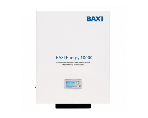 Однофазный инверторный стабилизатор напряжения для дома BAXI ENERGY 7000, мощность 5500 Вт