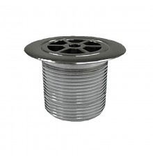 Выпуск (H61мм, D70мм, сливная решётка D45мм) латунный без перелива и пробки; выход 1 1/2 папа; цв