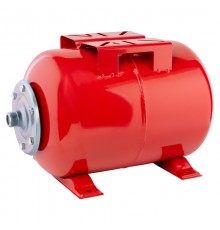 Гидроаккумулятор вертикальный красный, 5 литров, фланец н/с