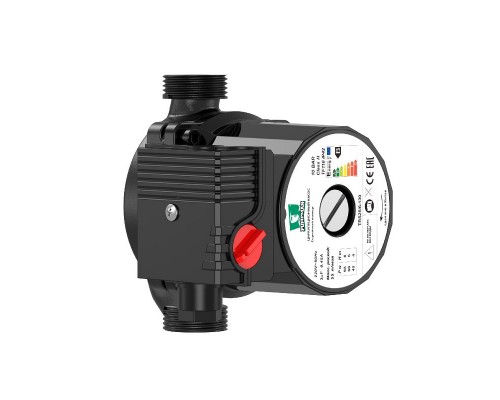 Циркуляционный насос (Pmax-85Вт,Hmax-4м,Qmax-42л/мин,130мм,с гайками и кабелем)