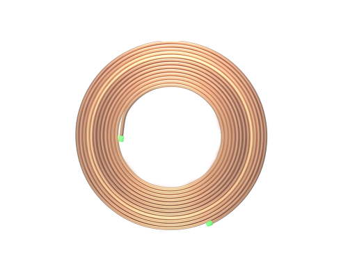 Труба медная 06,35x0,61x15000мм (1/4"х0,024") Refpipe Master SPL-06061-15RP