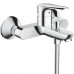 Смеситель для раковины HansGrohe HG Logis 100 Loop со сливным гарнитуром хром