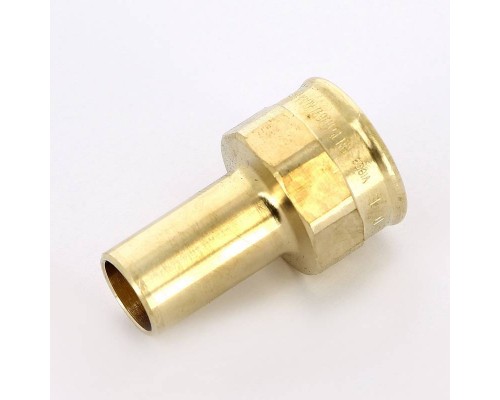 Вставка пресс бронза Sanpress Inox VIEGA 35х28