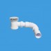 Сифон трубный Geberit для умывальника, гор. выпуск, d 40 мм, G 1 1/2 x 1 1/4", белый