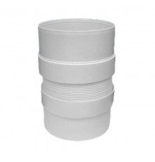 Муфта раздвижная (L180-320мм) гофрированная; вход/выход Дн=110мм