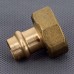 Тройник пресс IBP 35х22х35 медь