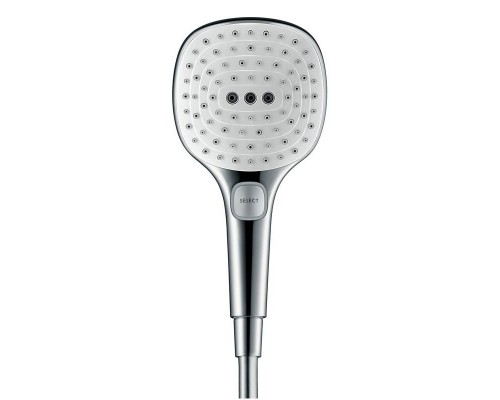 Ручной душ HansGrohe 120 HG Raindance Select E 3jet белый/хром