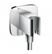 Шланговое подсоединение HansGrohe HG FixFit E с держателем хром