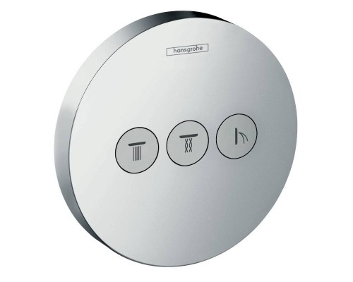 Термостатический смеситель HansGrohe с запорным/переключающим вентилем HG Ecostat E СМ хром