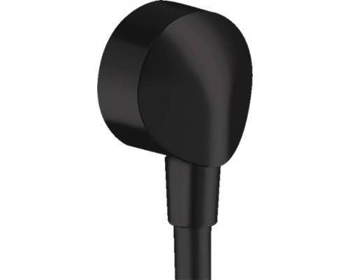 Шланговое подсоединение HansGrohe E HG Fixfit без клапана обратного тока матовый черный