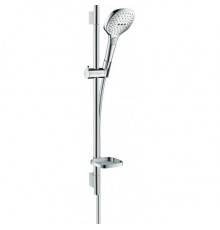 Душевой гарнитур HansGrohe 120 HG Raindance Select E 3jet со штангой 65 см и мыльницей хром