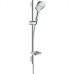 Душевой гарнитур HansGrohe 120 HG Raindance Select E 3jet со штангой 65 см и мыльницей хром