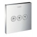 Вентиль запорный Hansgrohe /переключающий вентиль HG ShowerSelect на 3 потребителя хром